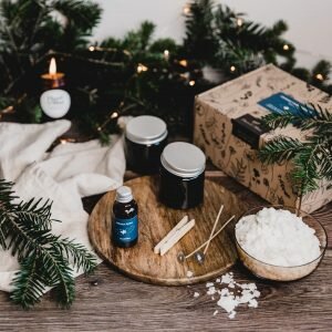 christmas candle making kit
