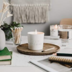 hazel and blue candles small business collaboration products soy candle ceramic soy