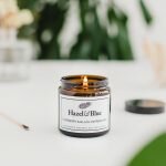 raspberry and black peppercorn soy scented hand poured candle hazel and blue candles
