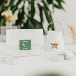 Fig and Cassis soy tea lights vegan handmade